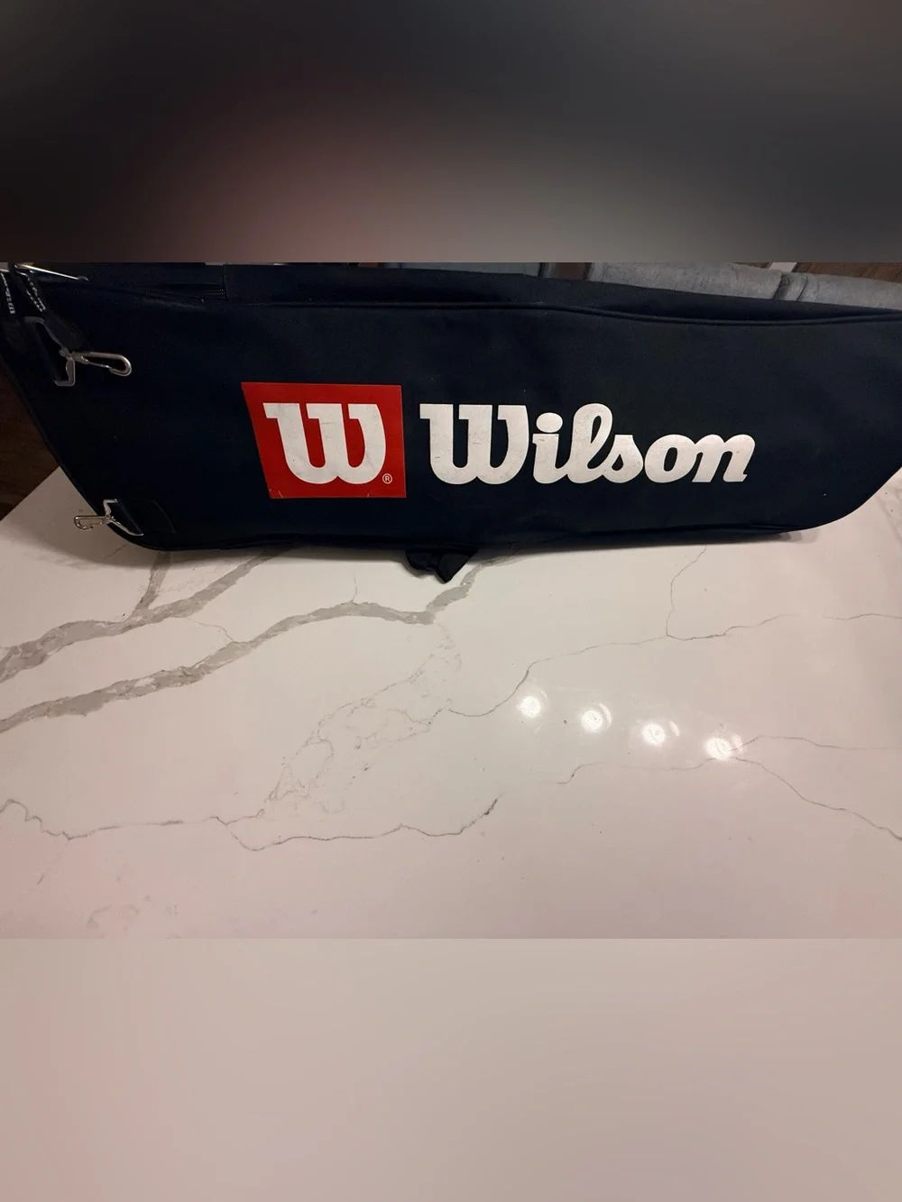 MLB Wilson BLACK & RED Major League Baseball Softball Bat Bag Carry All